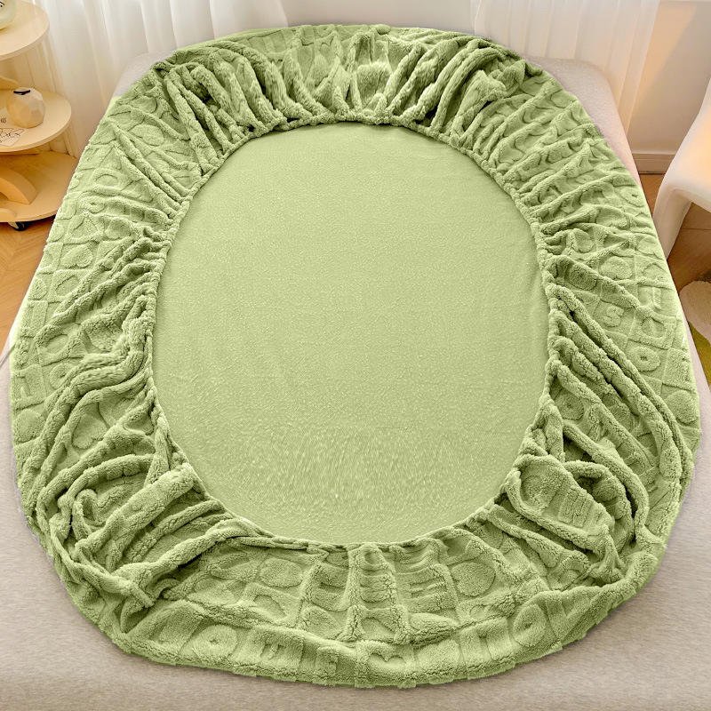 Thick Winter Three-dimensional Velvet Bed Sheet